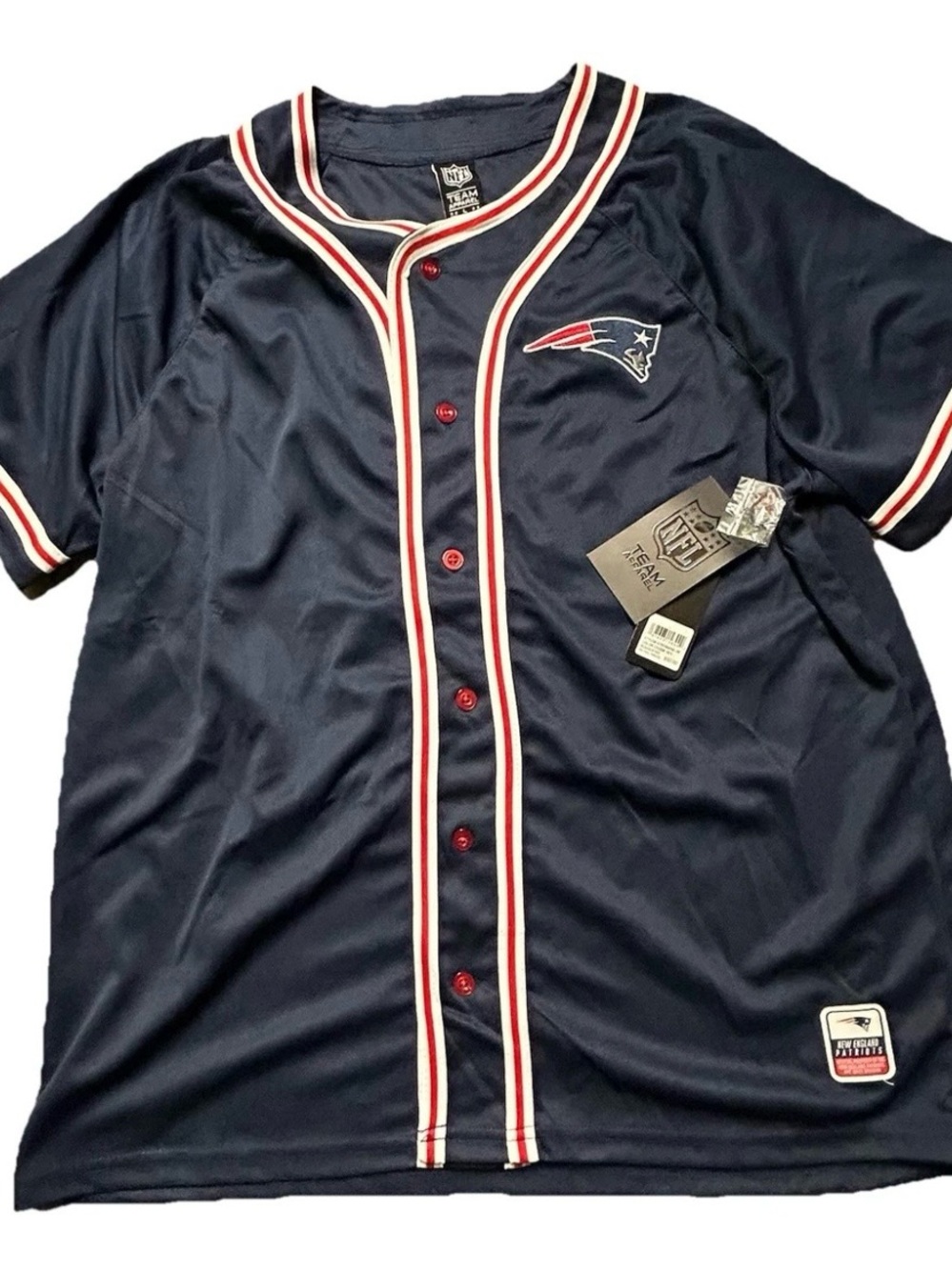 NWT Men’s NFL New England Patriots Football Jersey Size Large